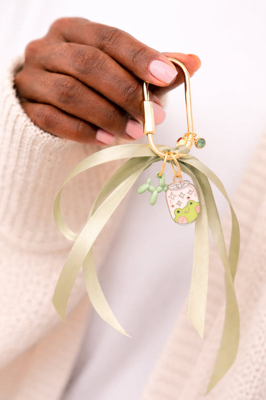Mossy & Matcha Bag Charm