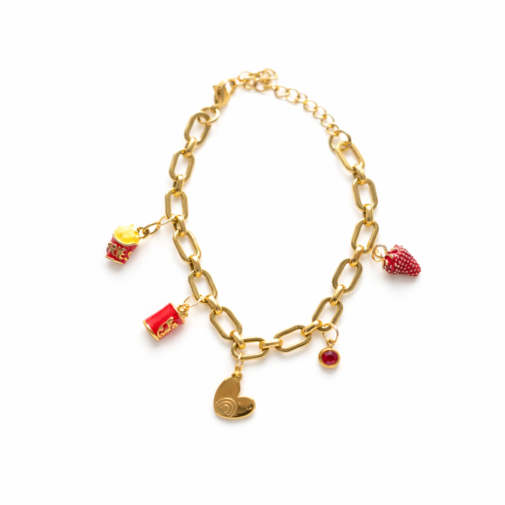 Snack Shack Charm Bracelet