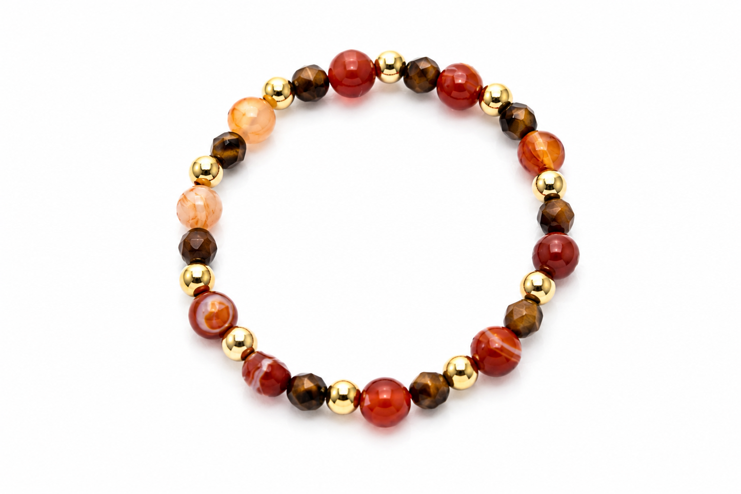 Autumn Glow Beaded Bracelet