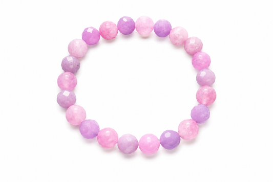 Lavender Blush Beaded Bracelet