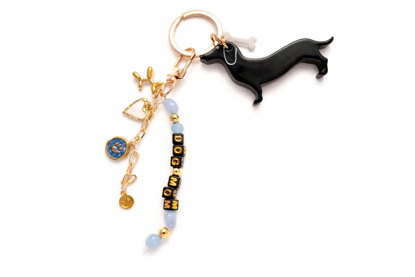 Dog Mom Keychain