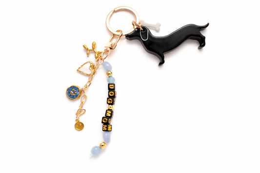Dog Mom Keychain