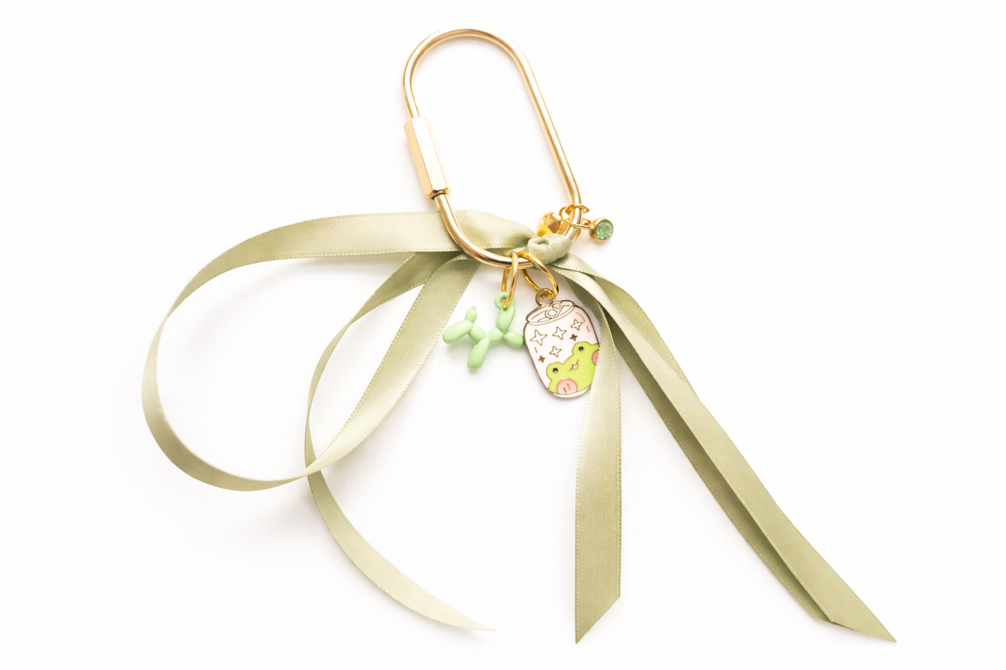 Mossy & Matcha Bag Charm