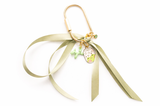 Mossy & Matcha Bag Charm