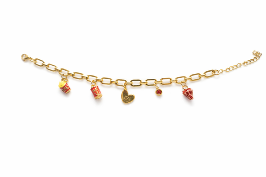Snack Shack Charm Bracelet