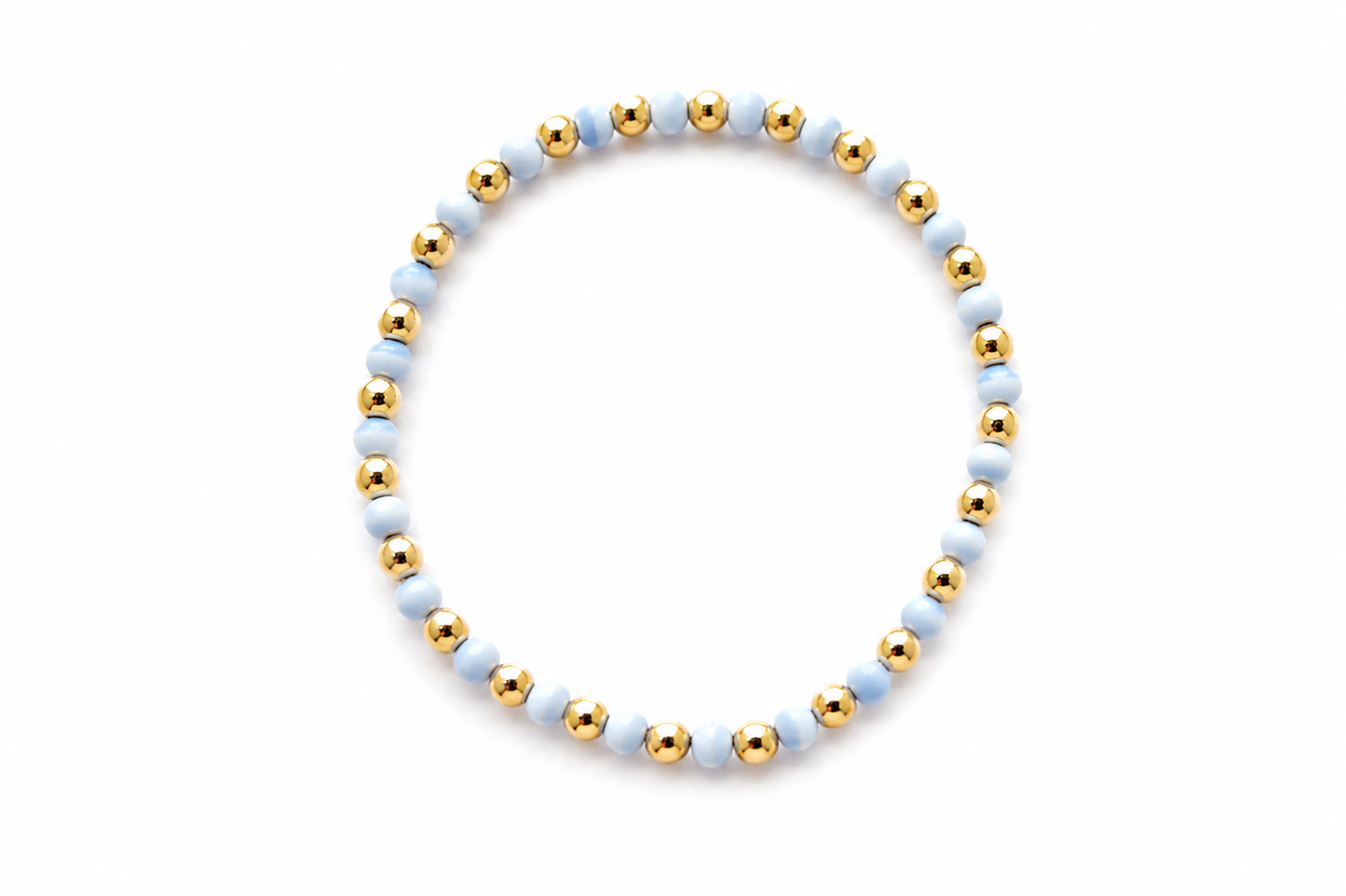Cloud Kiss Beaded Bracelet