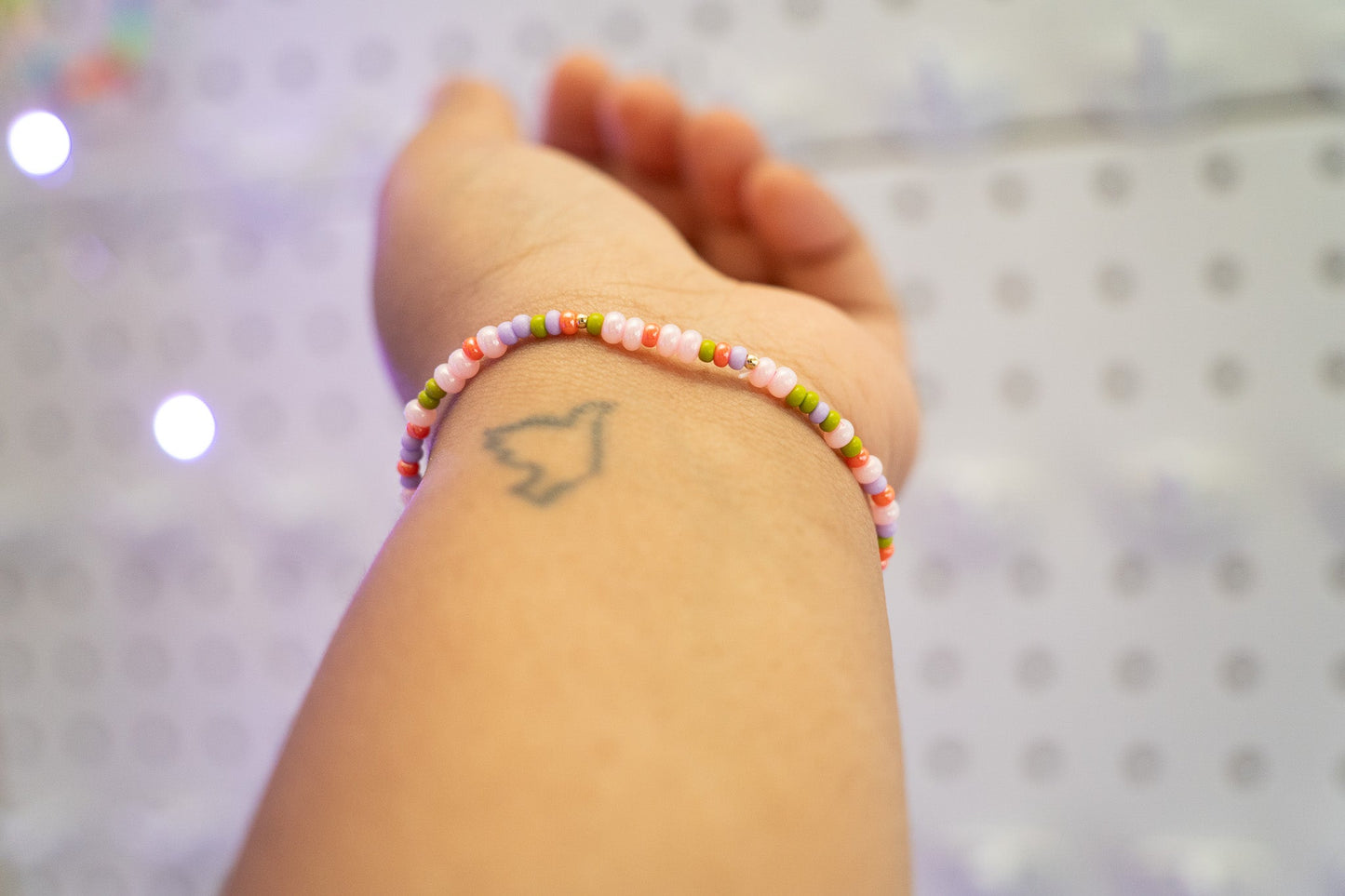 Confetti Bloom Beaded Bracelet