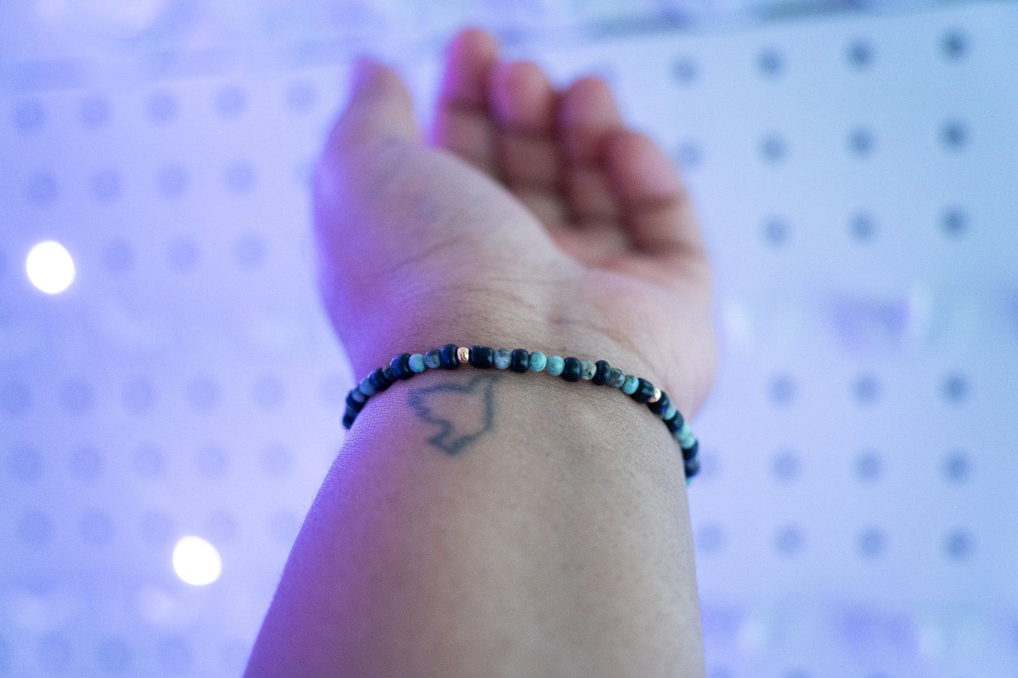 Wild Sage Beaded Bracelet