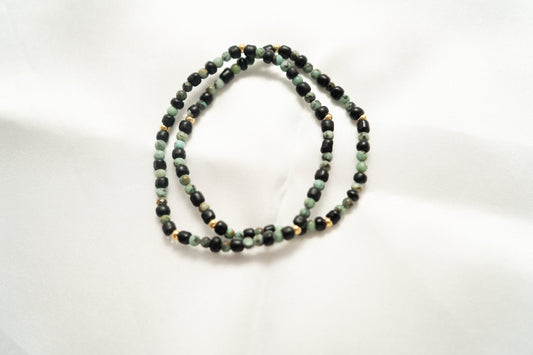 Wild Sage Beaded Bracelet