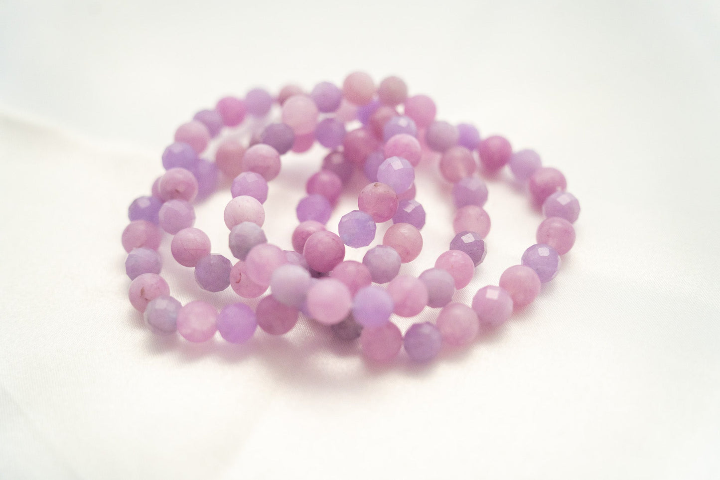 Lavender Blush Beaded Bracelet