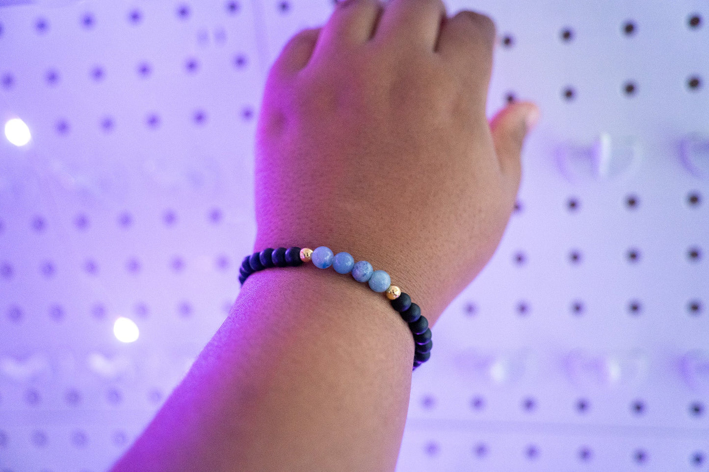 Midnight Skies Beaded Bracelet