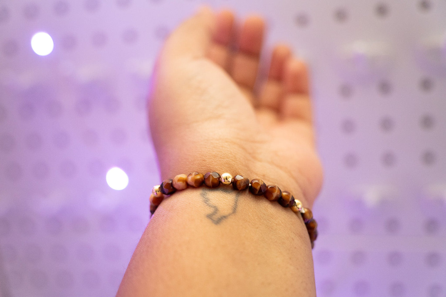 Golden Buddha Beaded Bracelet