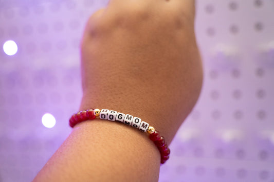 "Dog Mom" Bracelet